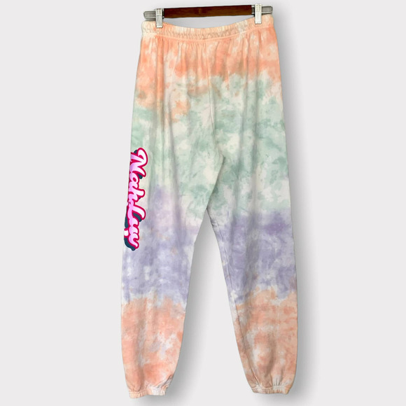 NEW By Samii Ryan Nah Luv Tie-Dye Sweatpants Size Large - Picture 5 of 9